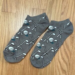 ✅ NWOT New Old Stock Vintage Golf Themed Pair of Socks ⛳️ with Built in Stretch